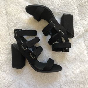 UO Velcro Strap Heels